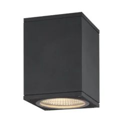 SLV Enola udendørs loftlampe, CCT 3000/4000K, antracit