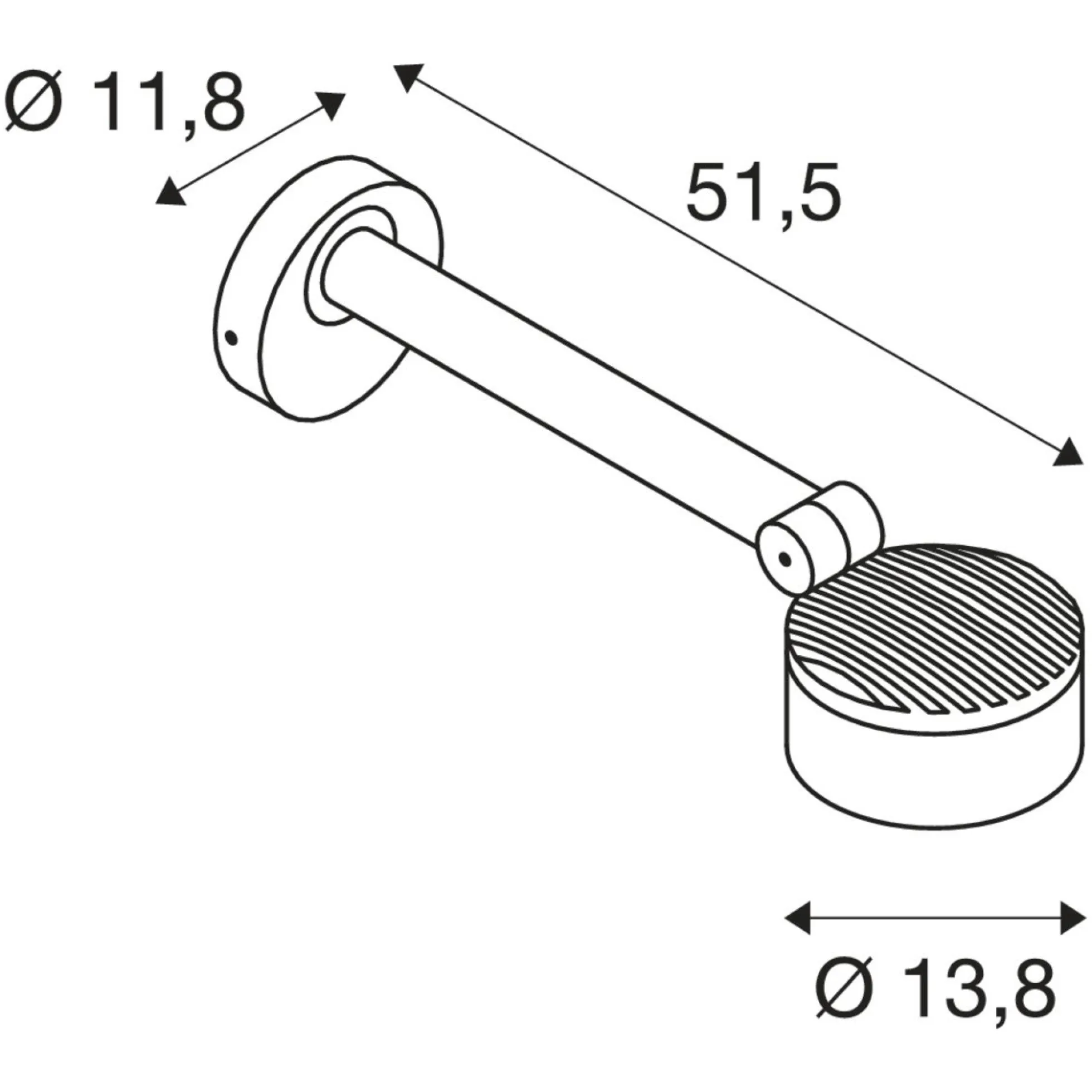 SLV Eskina udendørs displaylampe, 3000/4000K, 1000lm, IP65, dæmpbar, antracit
