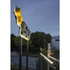 SLV Galan udendørs led profil, 3000/4000K, antracit