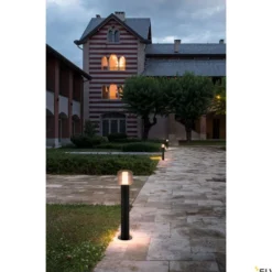 SLV Ovalisk bedlampe, CCT, IP65, antracit