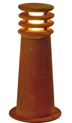 SLV RUSTY pullert, E27, rusten brun