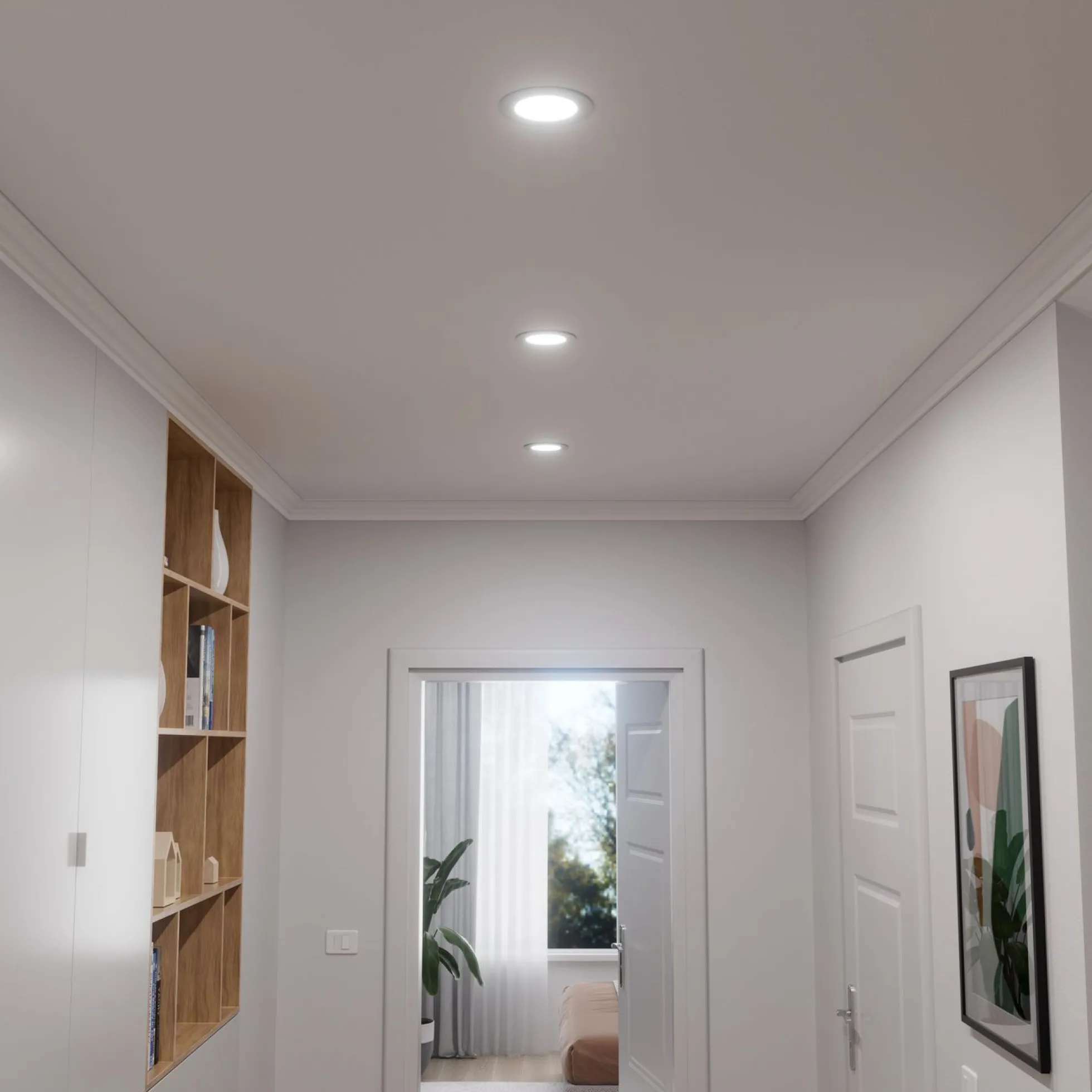 Smart Downlight LED indbygningsspot WiFi, 4-pak - Nanoleaf