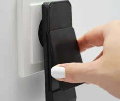 SMART PLUG: Ekstra flad vinklet Schuko/pindjord stikprop, 16A – Bachmann