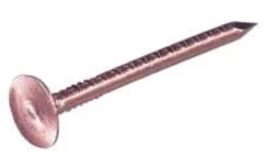 Søm, riflet, 2,8x40 mm, kobber, 1000 stk