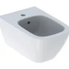 Smyle Square væghængt bidet, hvid