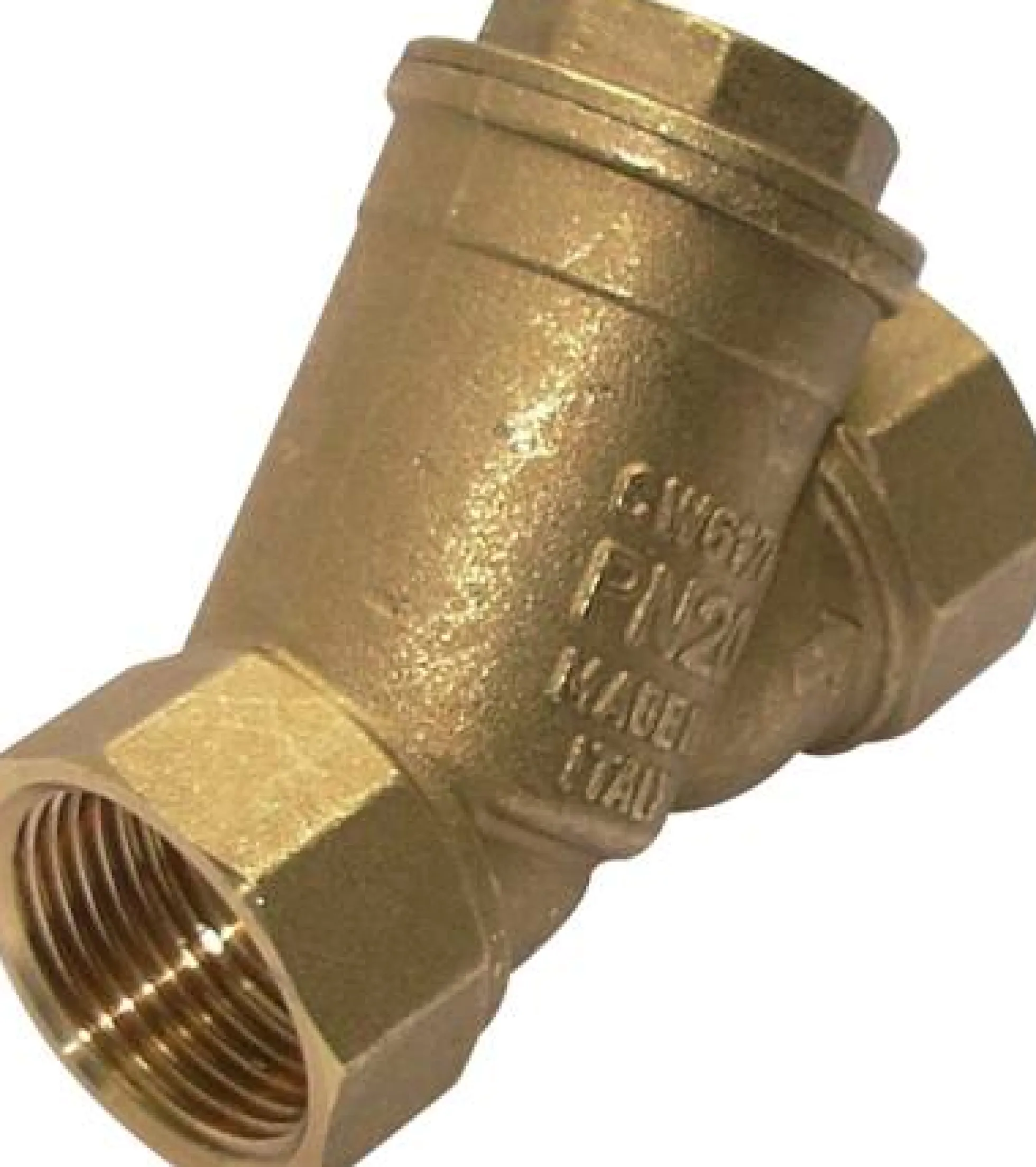 Snavssamler 3/4" i messing