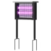 Solcelle insektlampe, sort, IP65, 20W, 120m2