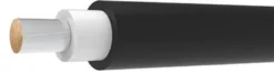 Solcellekabel H1Z2Z2-K, 1X4MM2, sort T500 - pr. meter
