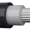 Solcellekabel H1Z2Z2-K 1x6 mm², sort, T500 - 500 meter