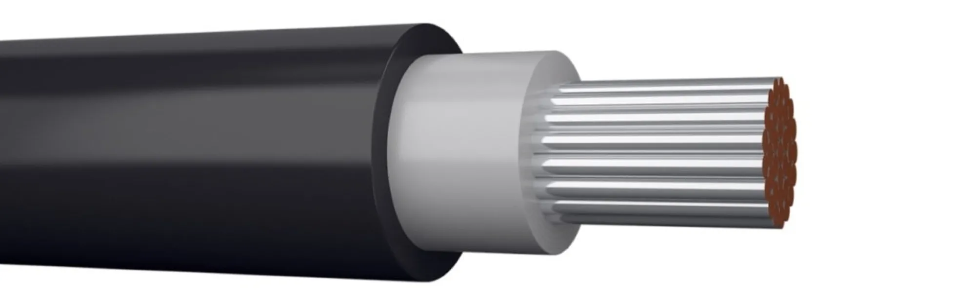 Solcellekabel H1Z2Z2-K 1x6 mm², sort, T500 - 500 meter