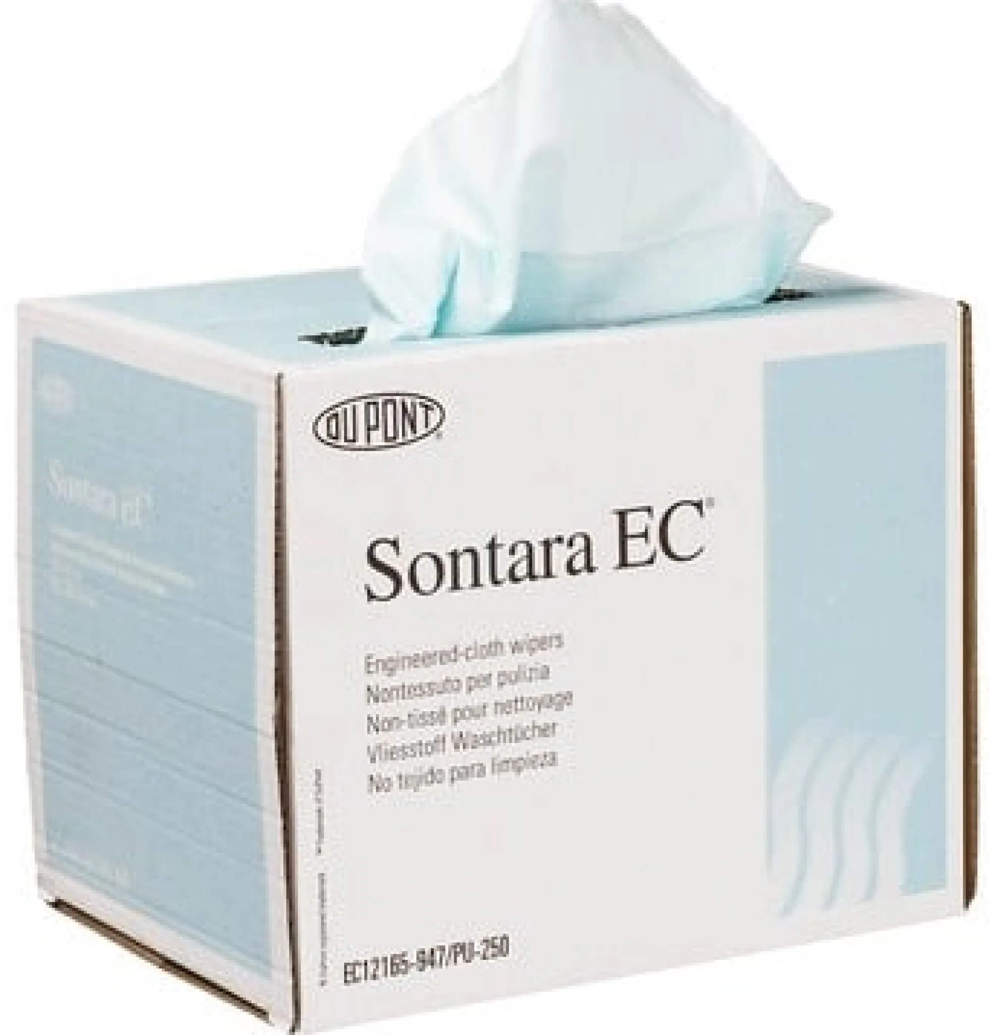 Sontara non-woven klude, 1-lags, turkis, 30,5 x 42 cm