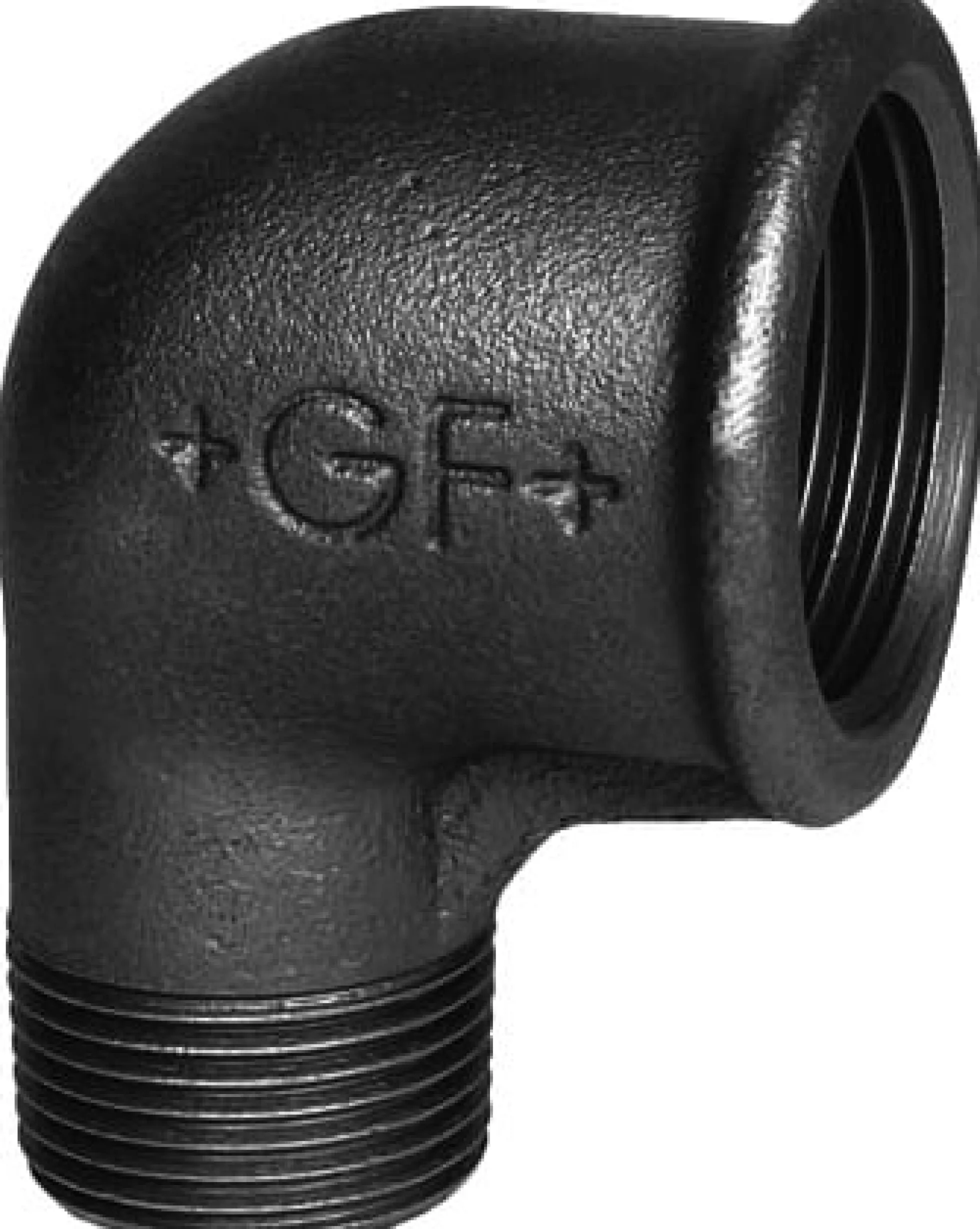 Sort 90° reduktions vinkel med mf/np – Georg Fischer