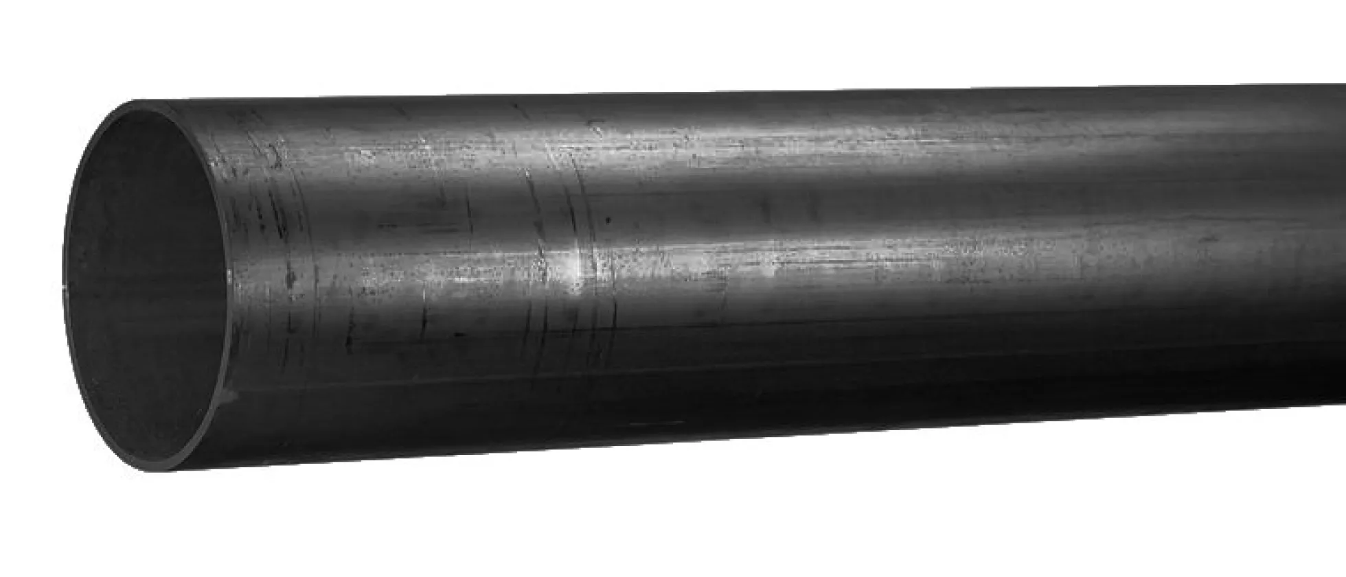 Sort rør - 6 meter