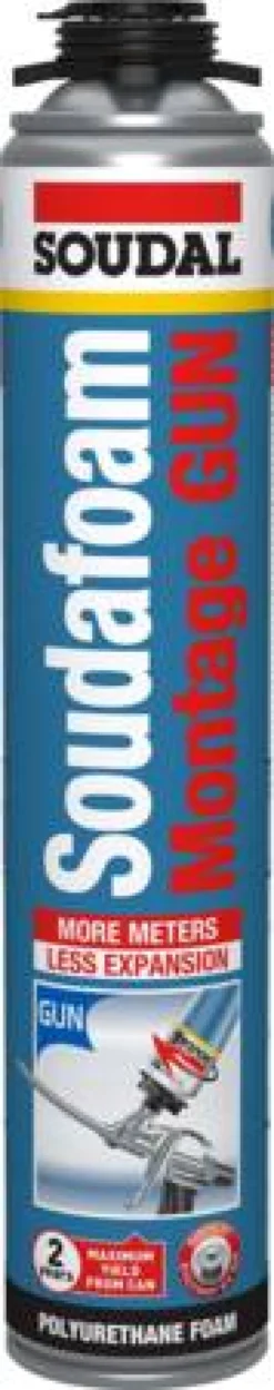 Soudal Soudafoam Montage Gun, low expansion