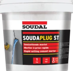 Soudal Soudaplug ST lynmørtel, 1 kg