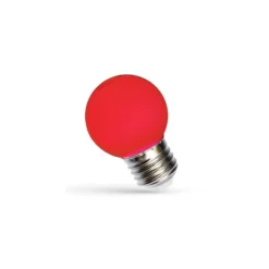 Spectrum 1W LED dekorationspære, G45, E27 (230V, 55lm, RA80)