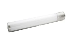 Spejlarmatur Prelude LED, 16W, 2700K, med udtag, børstet stål