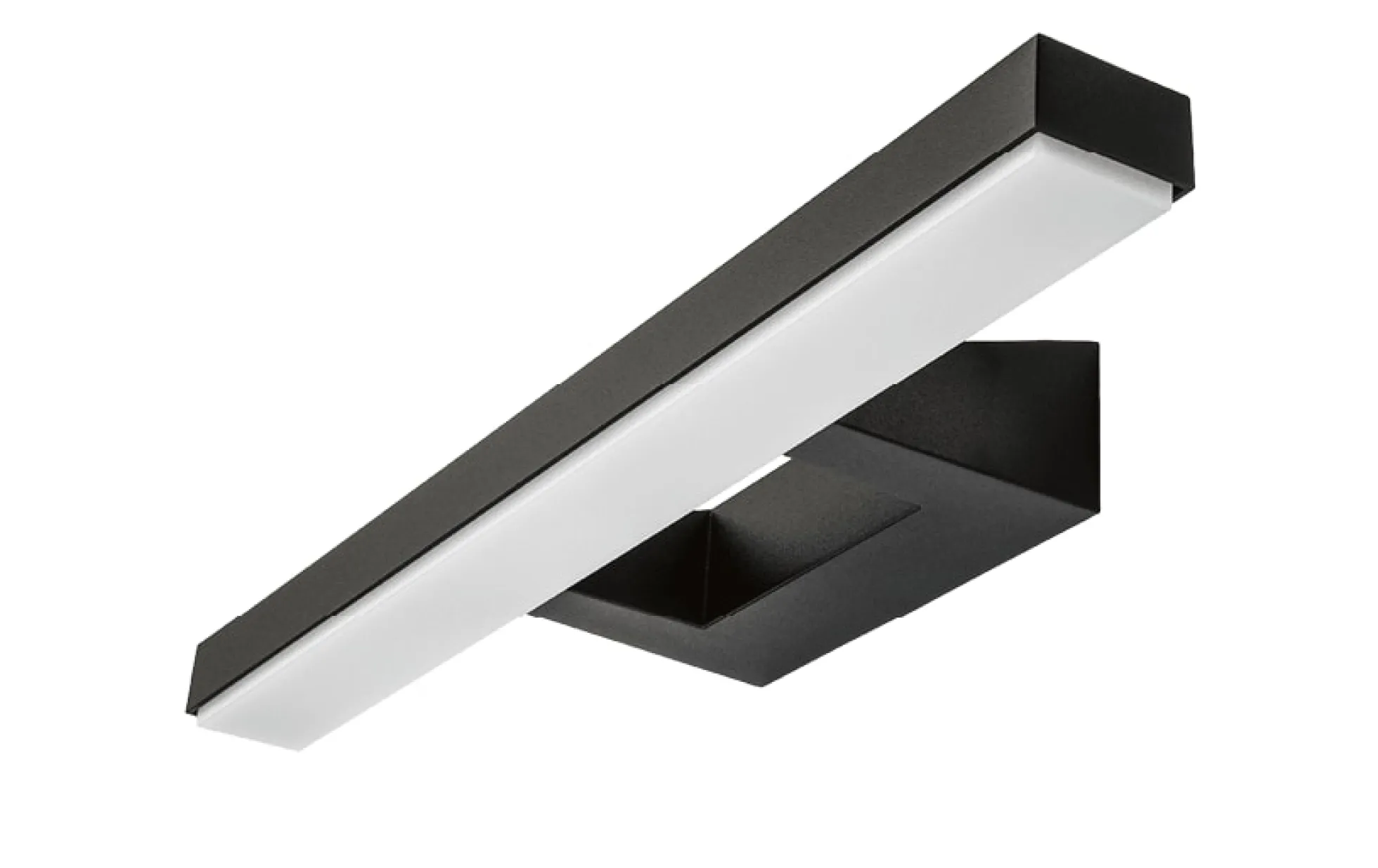 Spejlarmatur View, LED 14-16W, 2700-4000K, hvid/sort/børstet stål - SG Armaturen