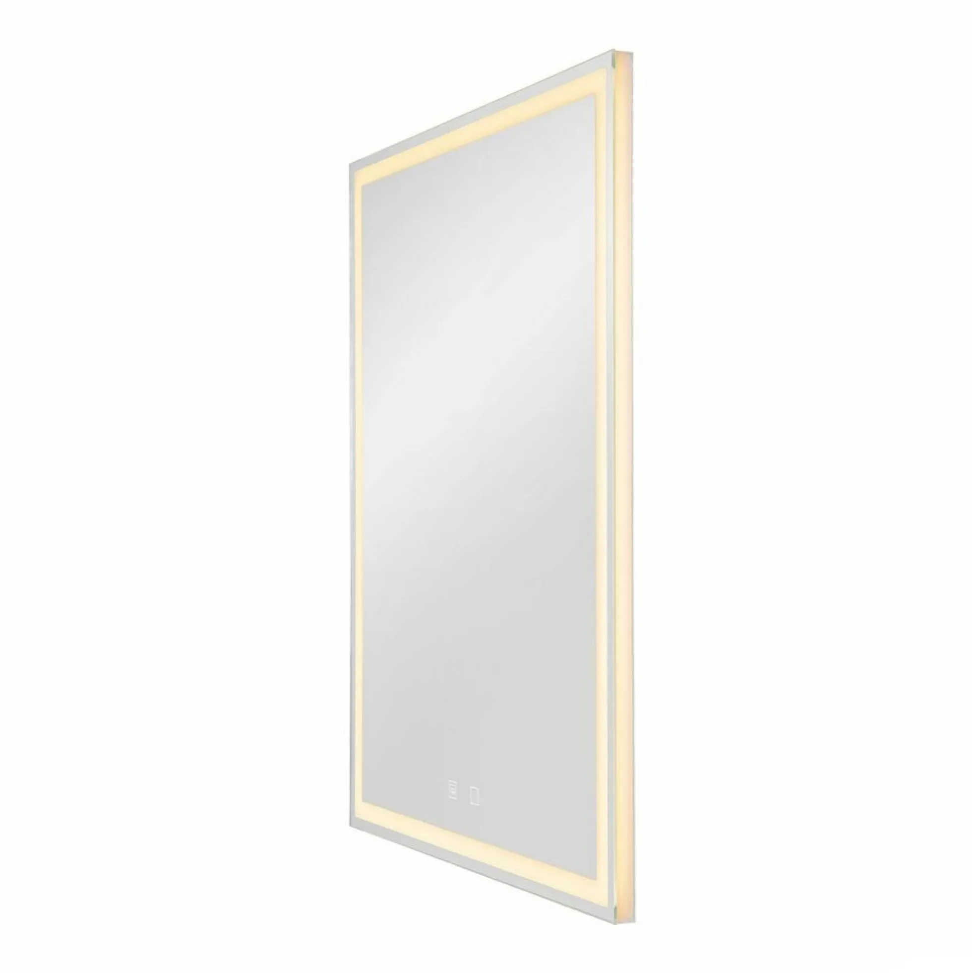 Spejl med lys, 80x60 cm, LED badspejl med anti-dug - SLV Trukko