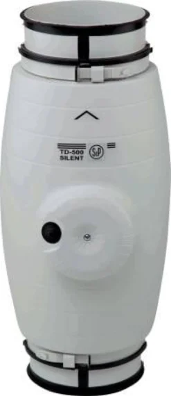 S&P – Kanalventilator TD 250/100 Silent, ø100 mm