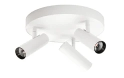 Spotlampe Tube Micro Trio, LED 18W, 3 spot, hvid/sort - SG Armaturen