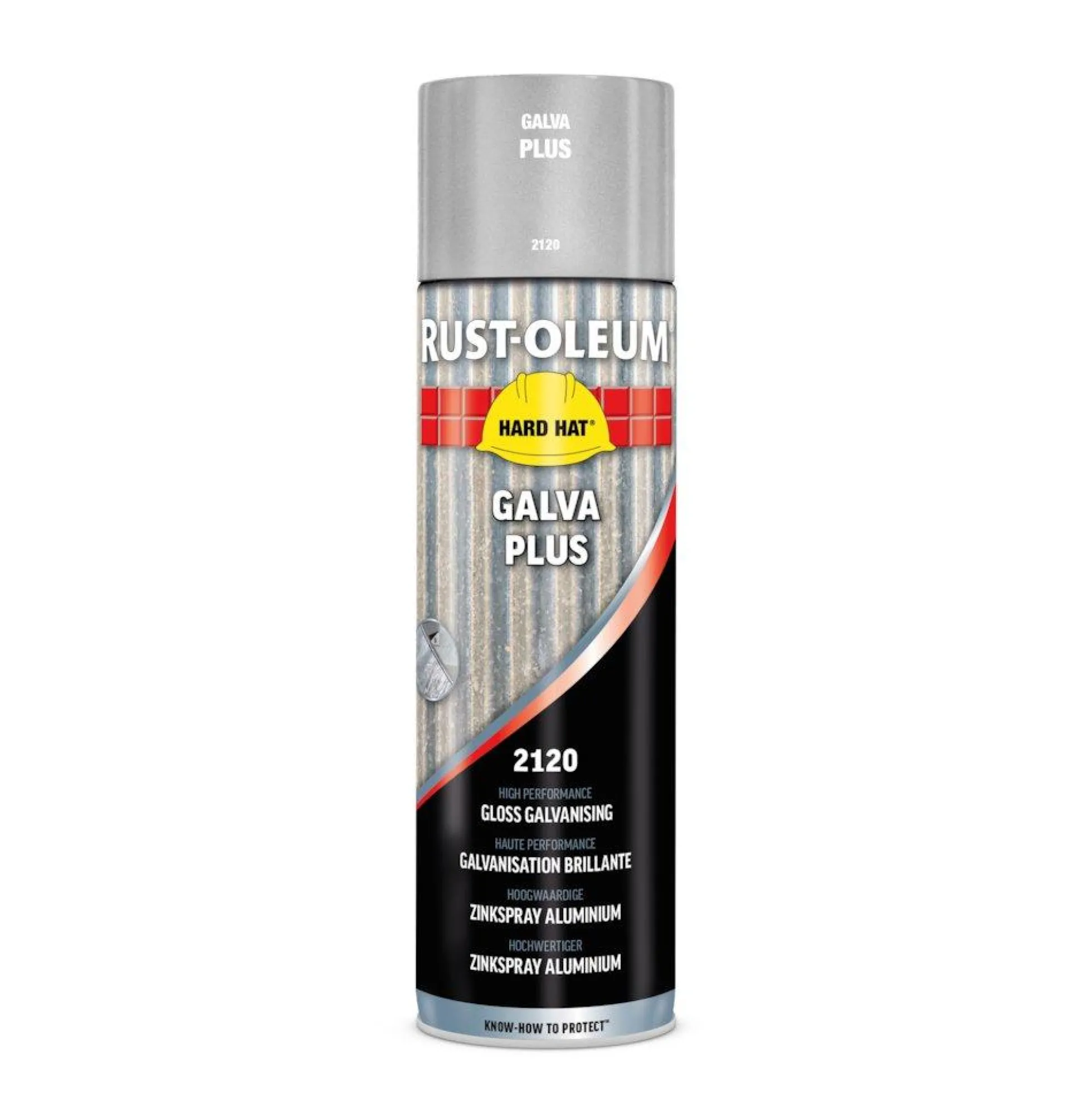 Spraymaling galvaplus sølv, 500 ml