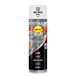 Spraymaling RAL9010 ren hvid mat, 500ml