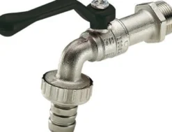 3/4" Spulehane med slangeforskruning