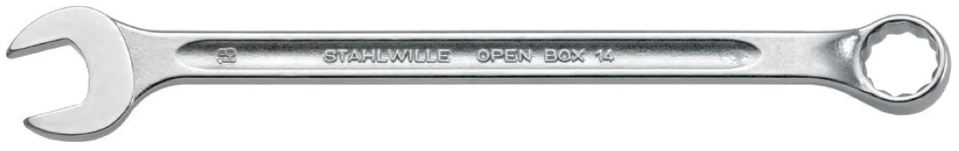 Stahlwille ringgaffelnøgle lang model, 19 mm, 265 mm