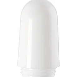 Staldglas Ø100 mm, H165 mm, gevind 84,5 mm, opal