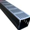 Star Drain drænrende, 100 x 103 x 1000 mm, 2-sidet med grå alu-rist