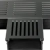Star Drain PVC-tee, 100 x 53 mm med sort aluminiumsrist