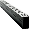 Star Drain 65 x 103 x 1000 mm PVC-rende med grå aluminiumsrist
