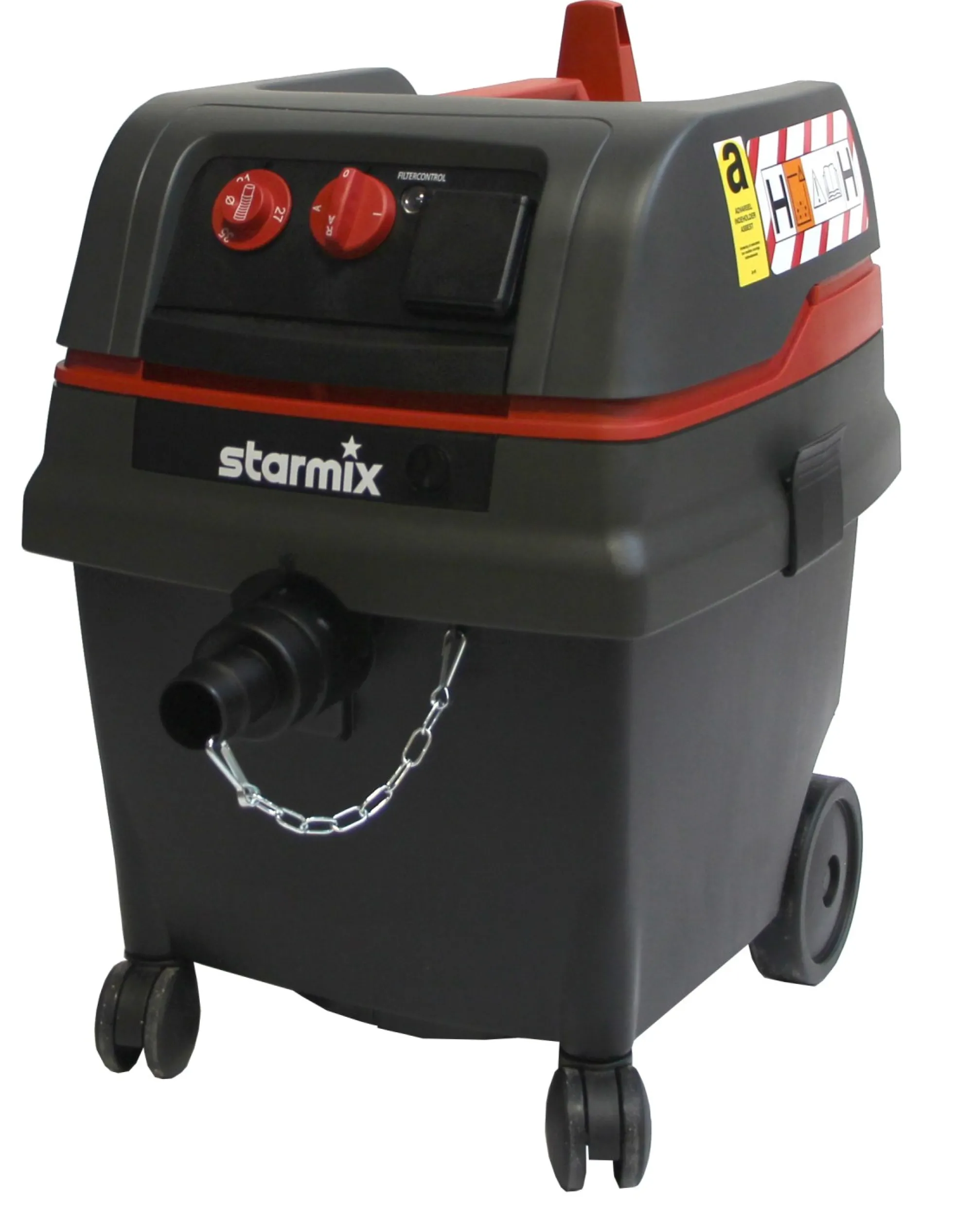 Starmix asbeststøvsuger ISC 1425 H, kl. H-certificeret