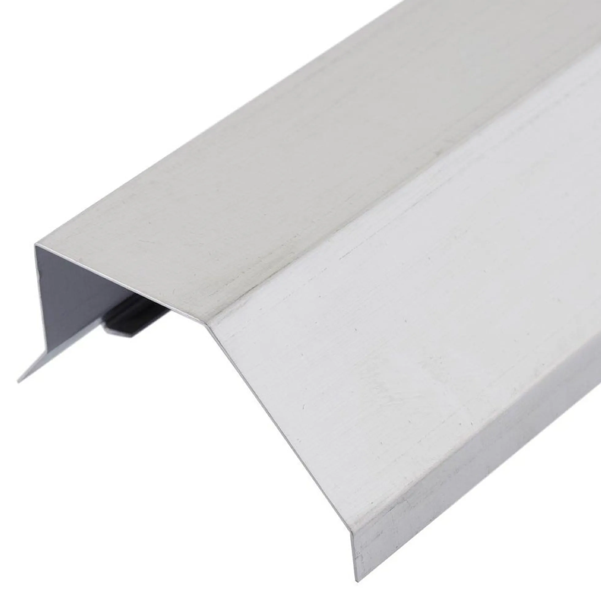 Sterninddækningsprofil 4F, 1 meter, blank aluminium