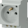 Stikdåse for DIN-skinne, fransk, 16A - Siemens