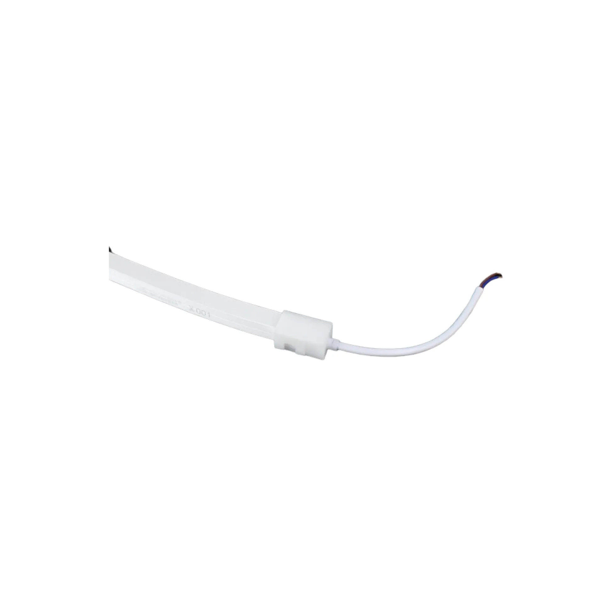 Stik til 10x10 24V Neon Flex LED, inkl. endeprop, IP67, 24V