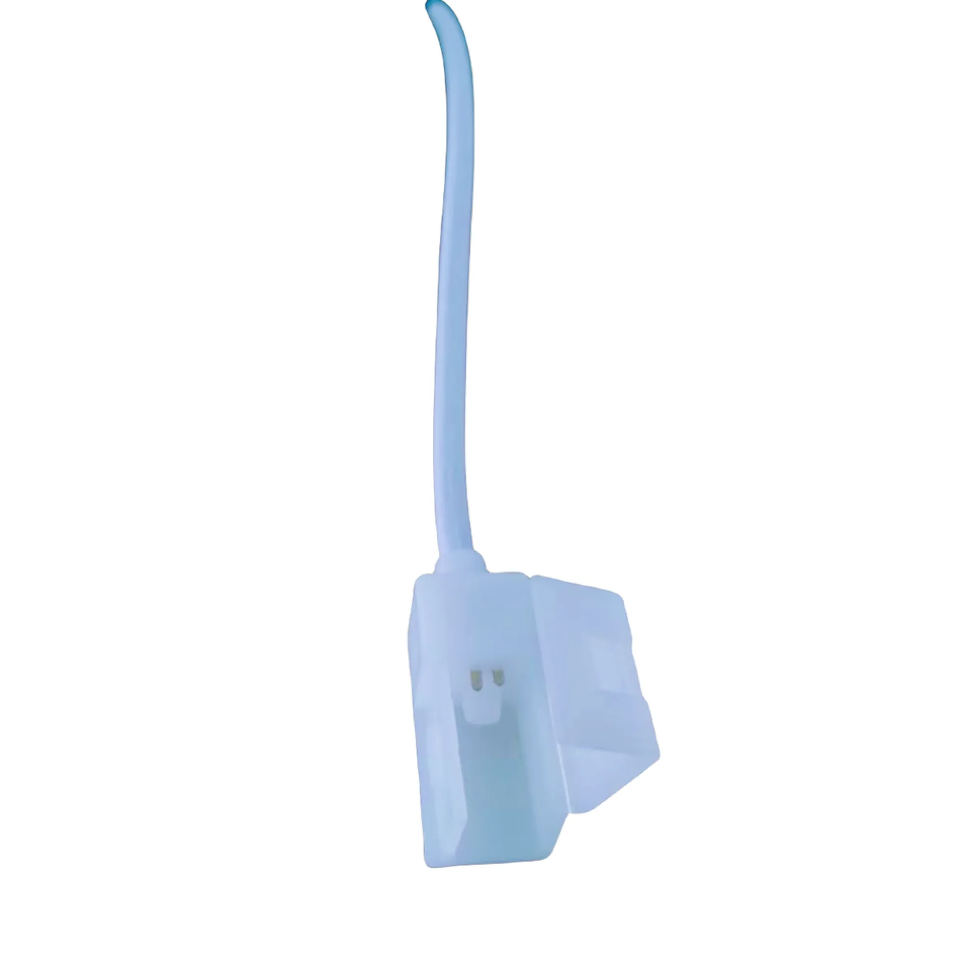Stik til 10x10 24V Neon Flex LED, inkl. endeprop, IP67, 24V