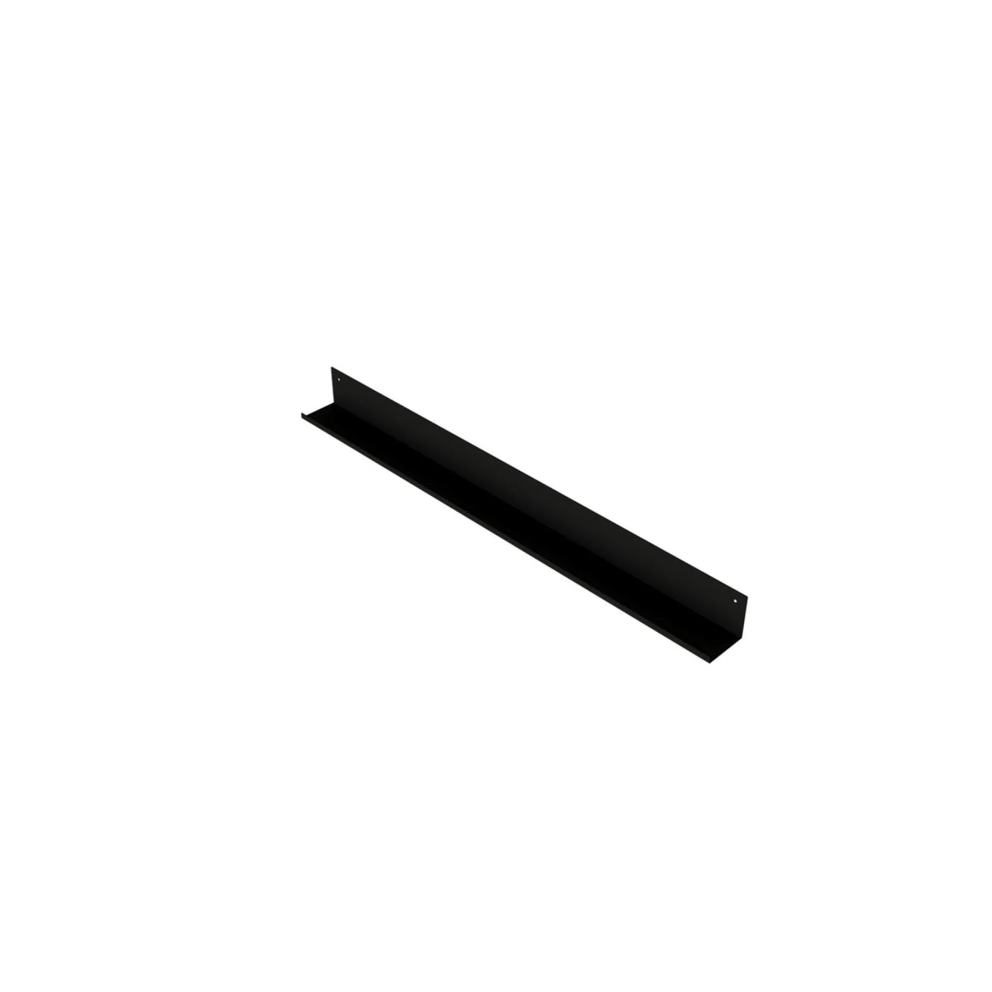 Stålhylde, Proline, 120 cm, mat sort - Sanibell