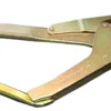 Stålkarabinhage, zinkgalvaniseret, 56 mm åbning, 23 kN, EN362