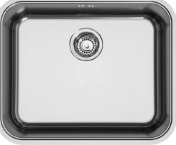 Stålvask SRX 210-50, nedfældning, rustfrit stål, blank krom, 541 x 441 mm - FRANKE - Franke