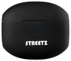 STREETZ T500 TWS earbuds, ANC, in-ear, matte black