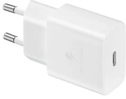 Strømadapter, hvid, 15W, uden kabel