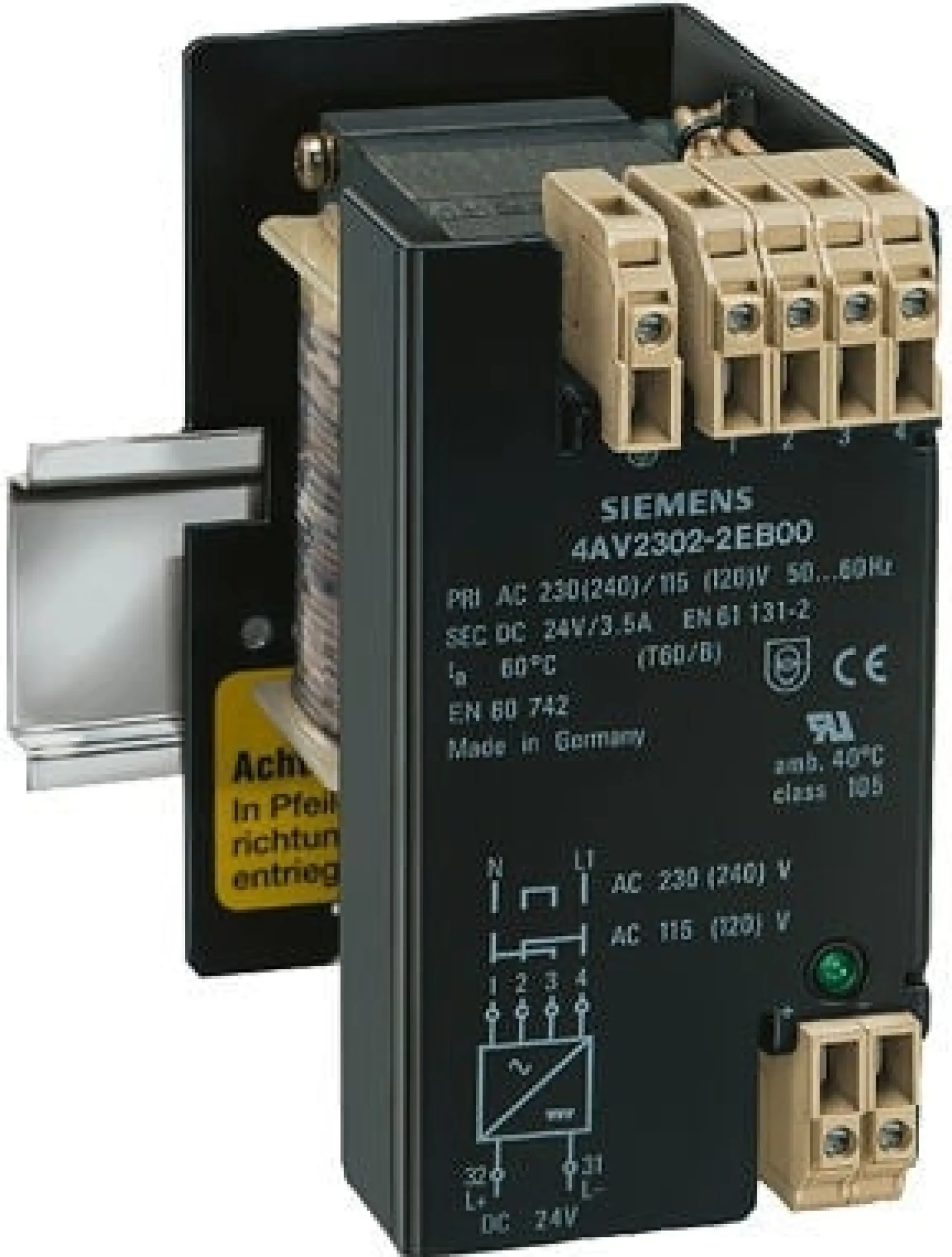 STRØMF.1-F 3,50A pri 400/ sek 24