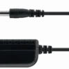 Strømforsyning, 100-240V AC 50/60Hz til 12V DC, 1A, 1,5 meter