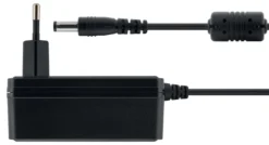 strømforsyning, 100-240 V til 12V 3A, sort