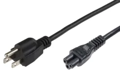 Strømkabel, US Type B til C5, SVT 3x18 AWG - MicroConnect