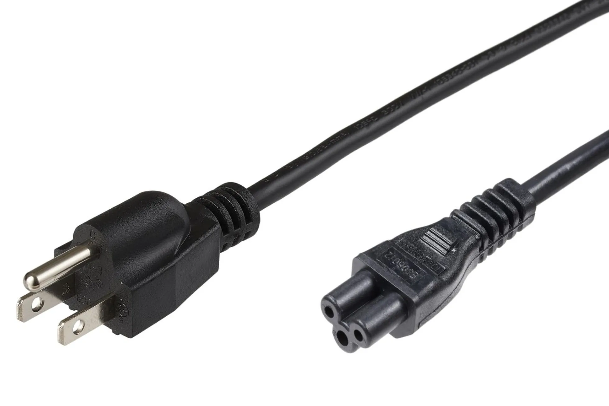 Strømkabel, US Type B til C5, SVT 3x18 AWG - MicroConnect