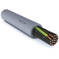 Styrekabel YSLY-JZ, 4G0,75mm², uskærmet - pr. meter