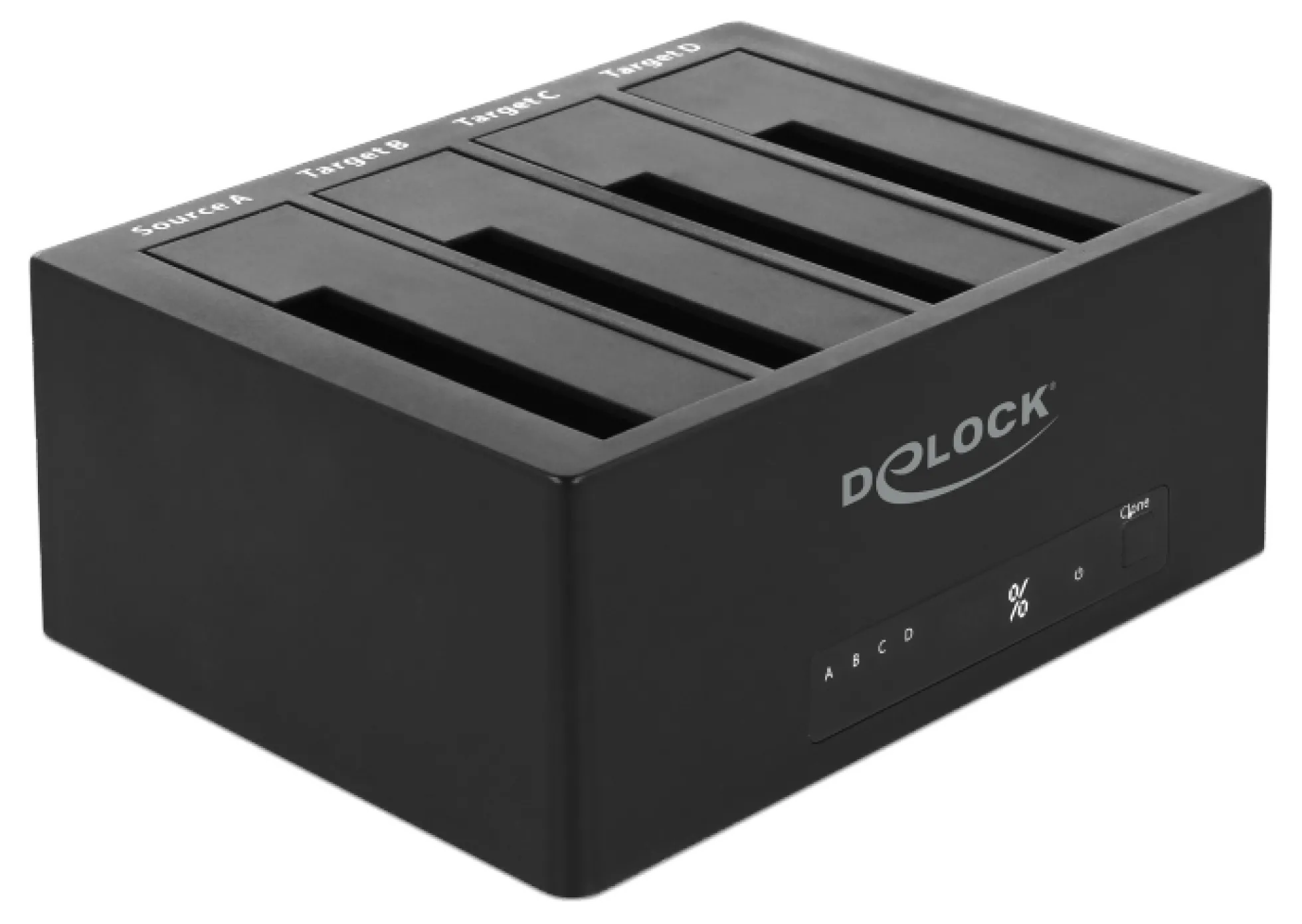 SuperSpeed USB 5 Gbps docking station, 4xSATA HDD/SSD clone
